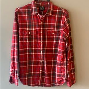 JCrew button down shirt-flannel